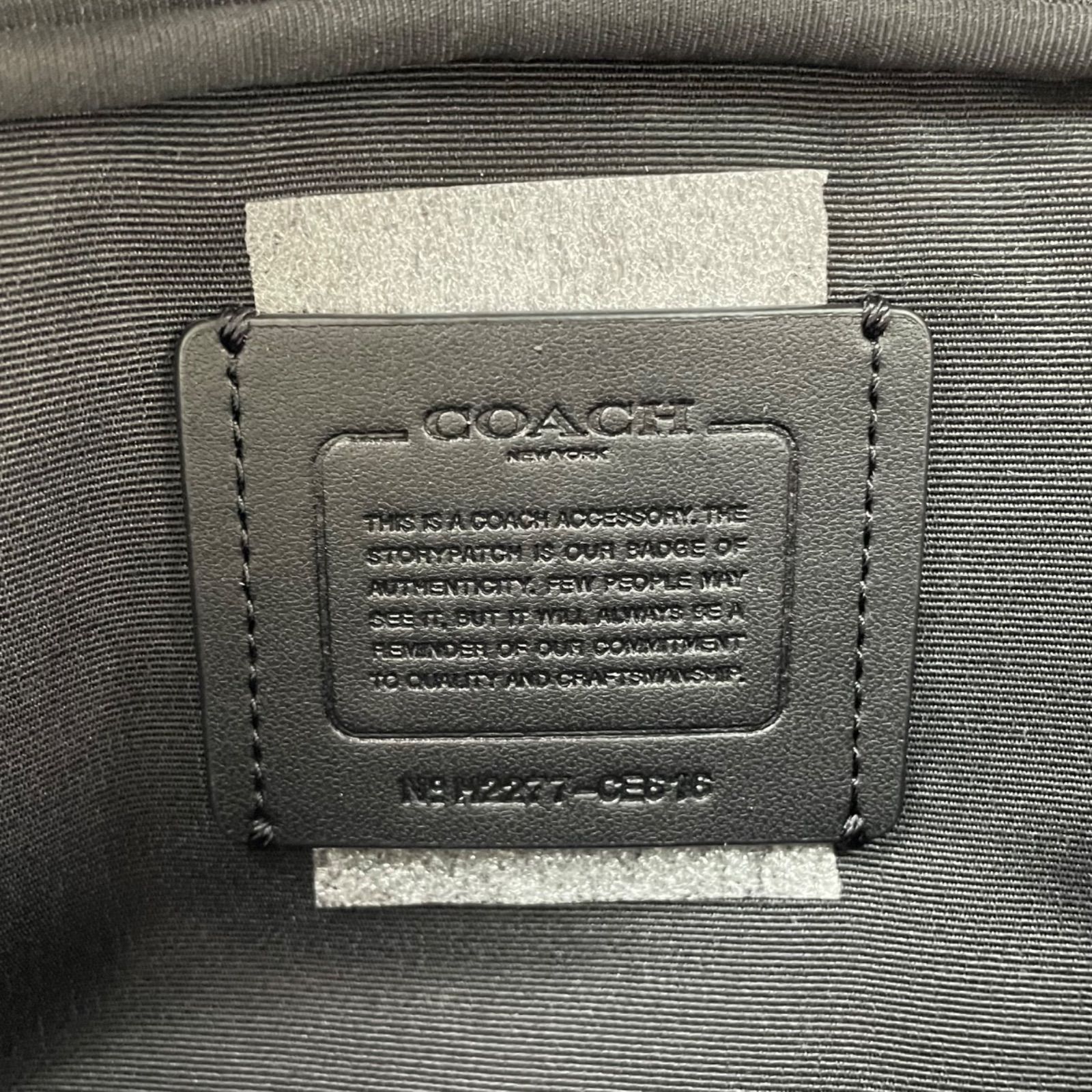 極美品✨COACH ブラック レザー ショルダーバッグ イーディ 黒