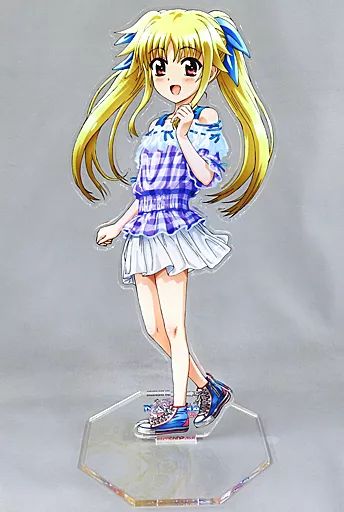 アクリルスタンド アクリルパネル フェイト T ハラオウン 30cmアクリルスタンドフィギュア 魔法少女リリカルなのは リリカル パーティーVIグッズ