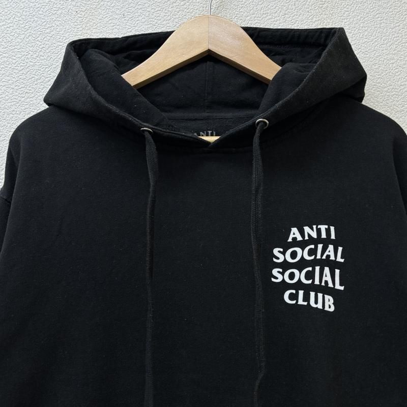 ANTI SOCIAL SOCIAL CLUB アンチソーシャルソーシャルクラブ パーカー 長袖 ASSC USA製 ロゴ プリント プルオーバー  フーディ スウェット - メルカリ