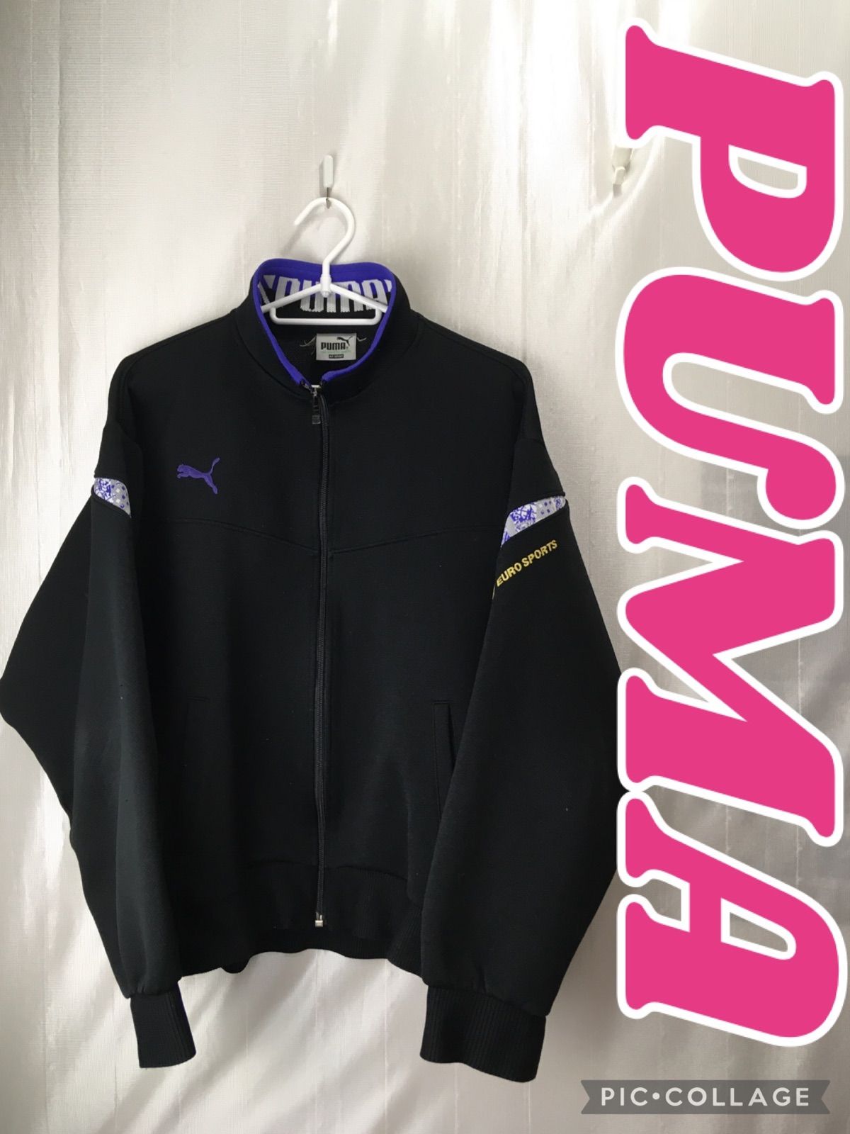 90´s PUMA プーマ 日本製 ヒットユニオン社 レトロトラックジャケット-