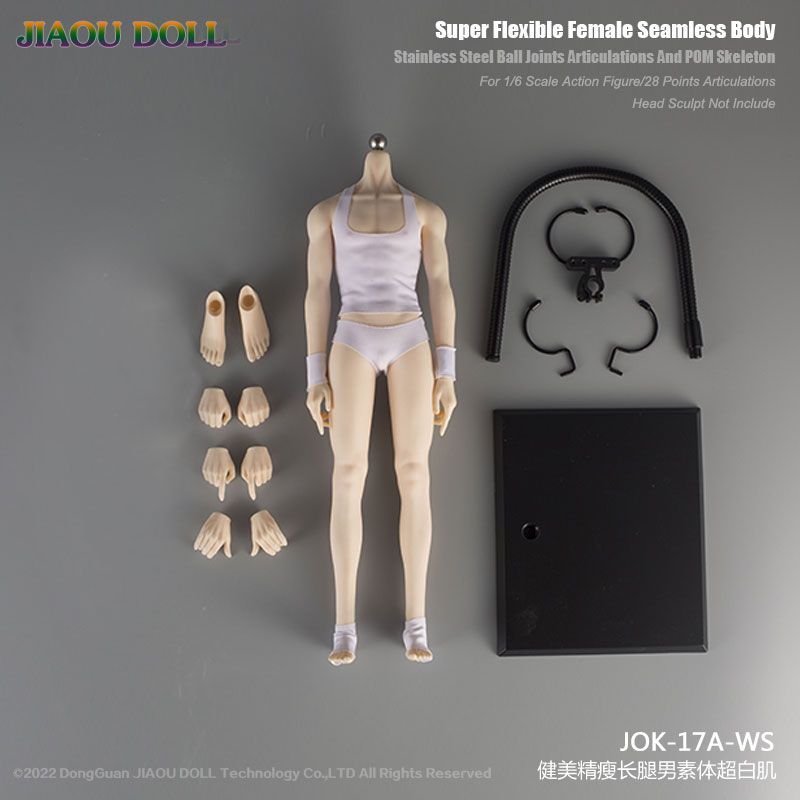JIAOU DOLL 1/6スケール筋肉 男性素体セット JOK-17A超白肌 JIAOU DOLL 1/6 筋肉 男性素体 ボディ JOK-17A 超白肌 Amazon