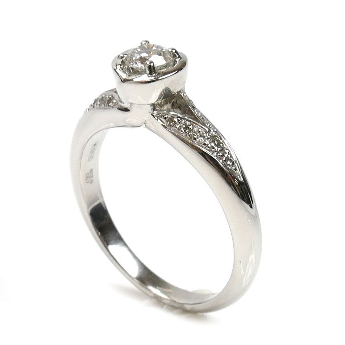 ブルガリ ダイヤ リング インコントロ ダモーレ 0.18ct F VS1 EX ブルガリ ダイヤ リング インコントロ ダモーレ 0.18ct F VS1 EX