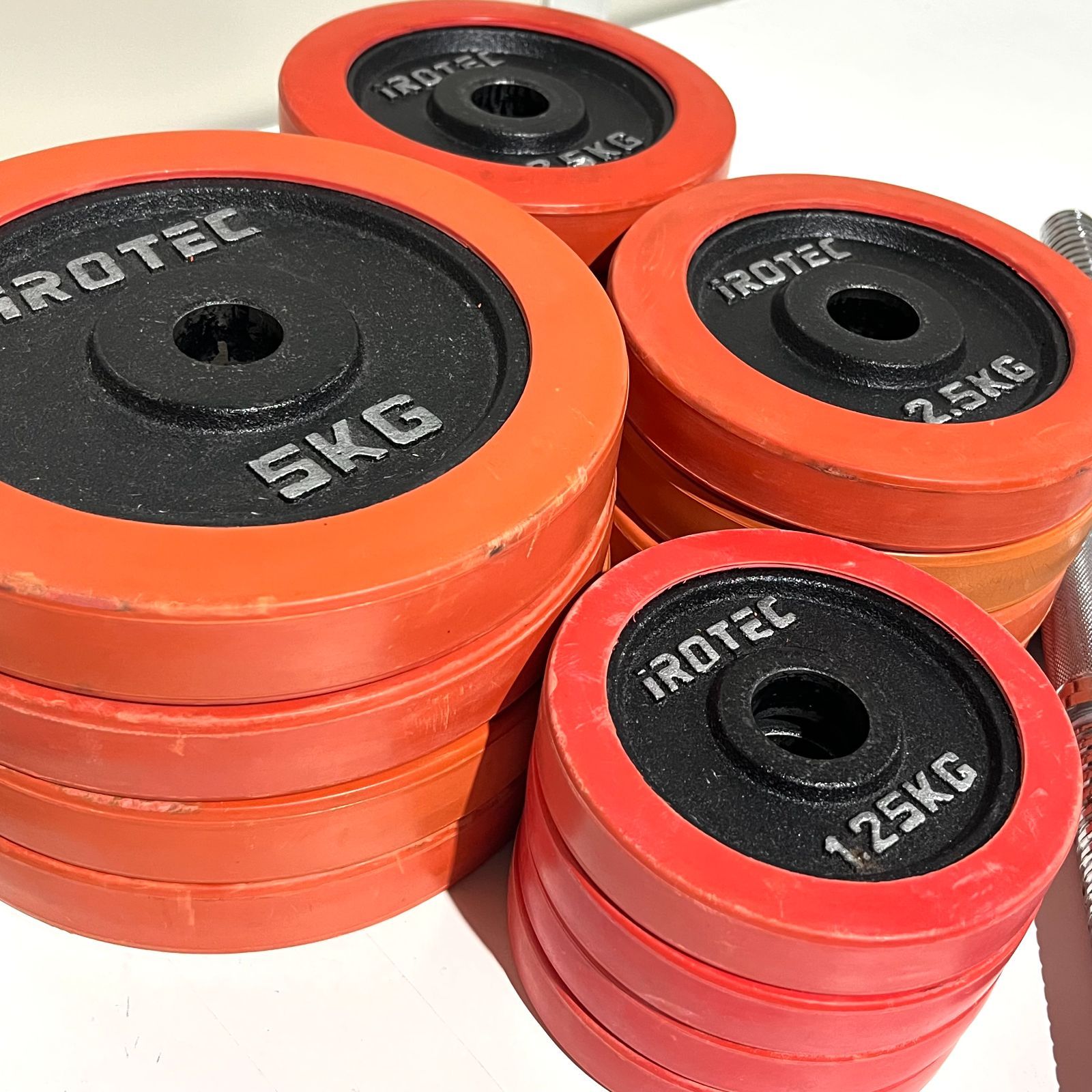 iROTEC - ラバーダンベル 50KG 片手25KG×2個セットIROTEC Bランク 265 Amazon | IROTEC(アイロテック) ラバー ダンベル 50KGセット