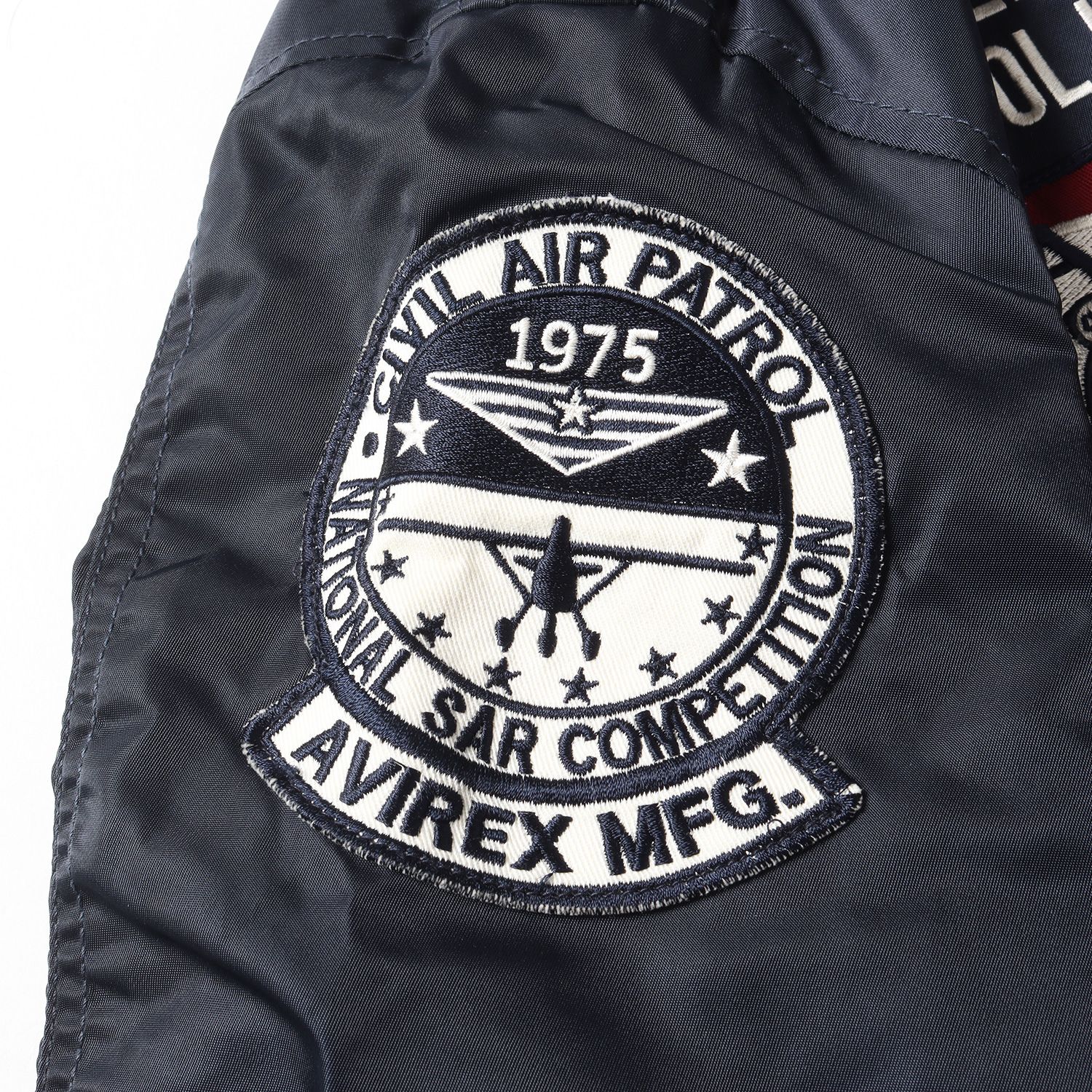 AVIREX フライトジャケット L-2 USAFA 民間航空パトロール 紺 AVIREX フライトジャケット L-2 USAFA 民間航空パトロール 紺