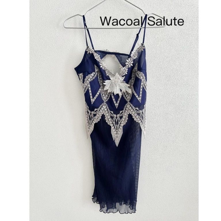 Wacoal Salute ワコール ランジェリードレス 79G 王家の紋章 定価26 400円 M み 6454425