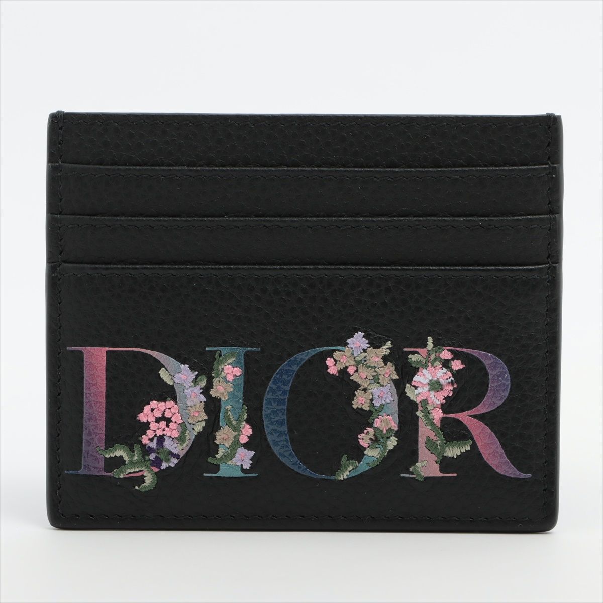 Dior 花柄刺繍 名刺入れ カードケース