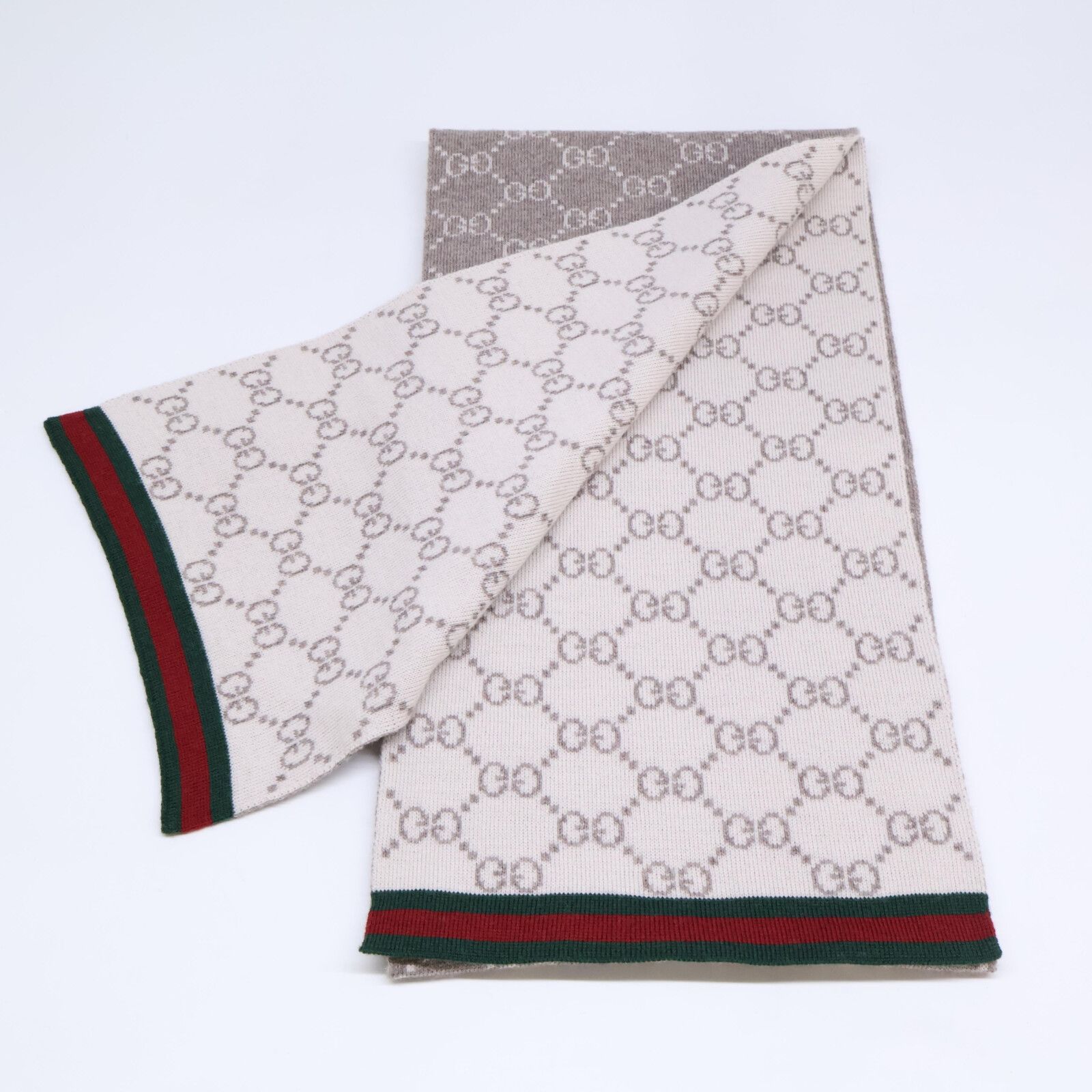 GUCCI グッチ GG総柄 シェリーライン リバーシブル ニット