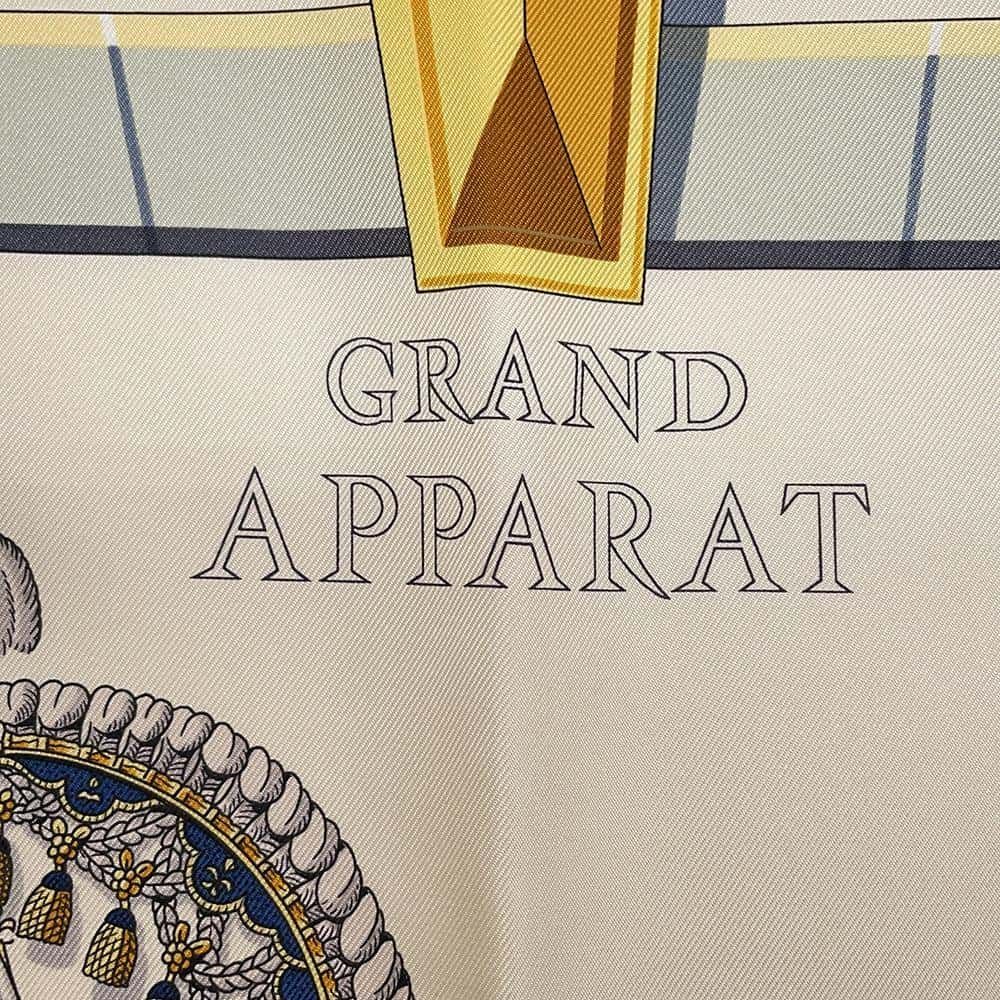 エルメス スカーフ カレ90 グラン・アパラ 盛装の馬 Grand Apparat