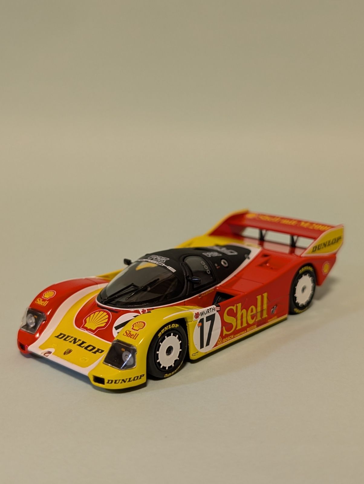 ポルシェパッケージ ミニチャンプス1/43 ポルシェ962C ノリスリンク 