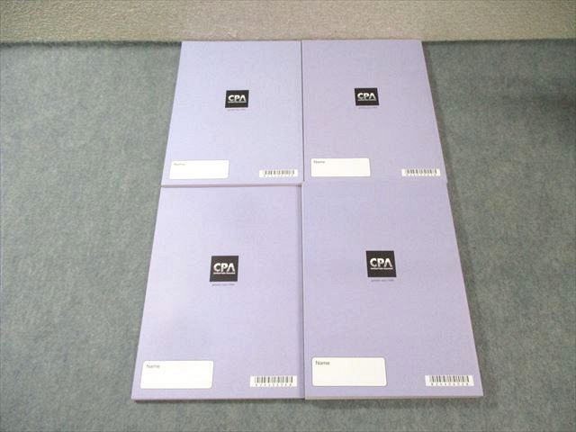 CPA会計学院 公認会計士 監査論 論文対策講義 松本レジュメ 上巻/下巻など 2024年合格目標 未使用品 計4冊 054M4D CPA会計学院 公認会計士試験 監査論 論文対策講義 松本レジュメ