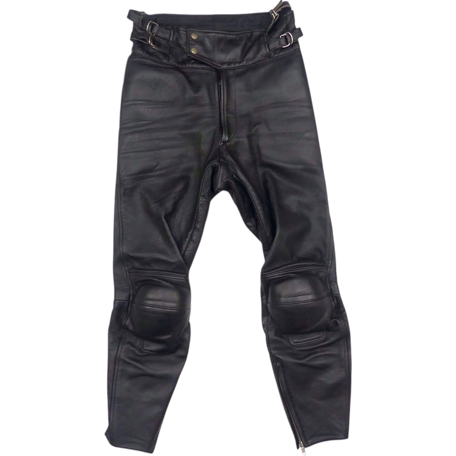 クシタニバイク革パンツ Kushitani レザー フィーダーライドパンツ M