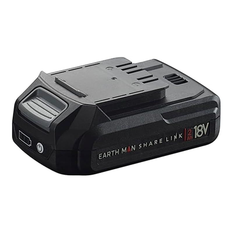 高儀 Takagi 燕三条ブランド EARTH MAN SHARE LINK 18V バッテリーパック 2.0Ah 園芸用 充電時間60分 残量3段階ランプ点灯 SL-182BP-A 1
