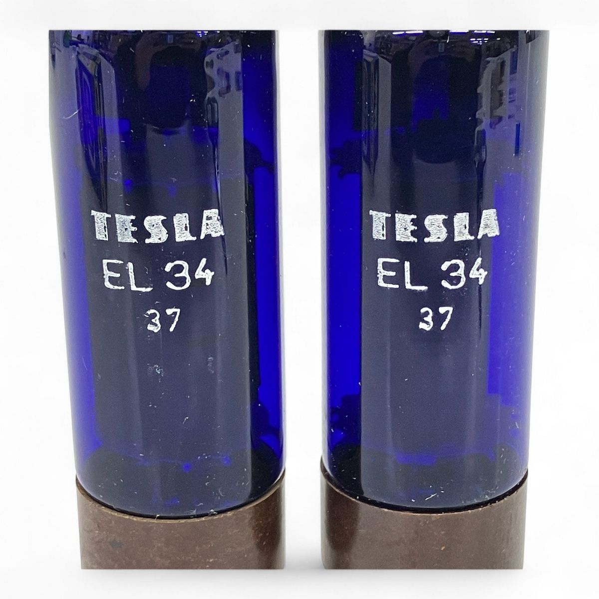TESLA 34 37 NOS ブルー 真空管 2本セット テスラ オーディオ Z10260949