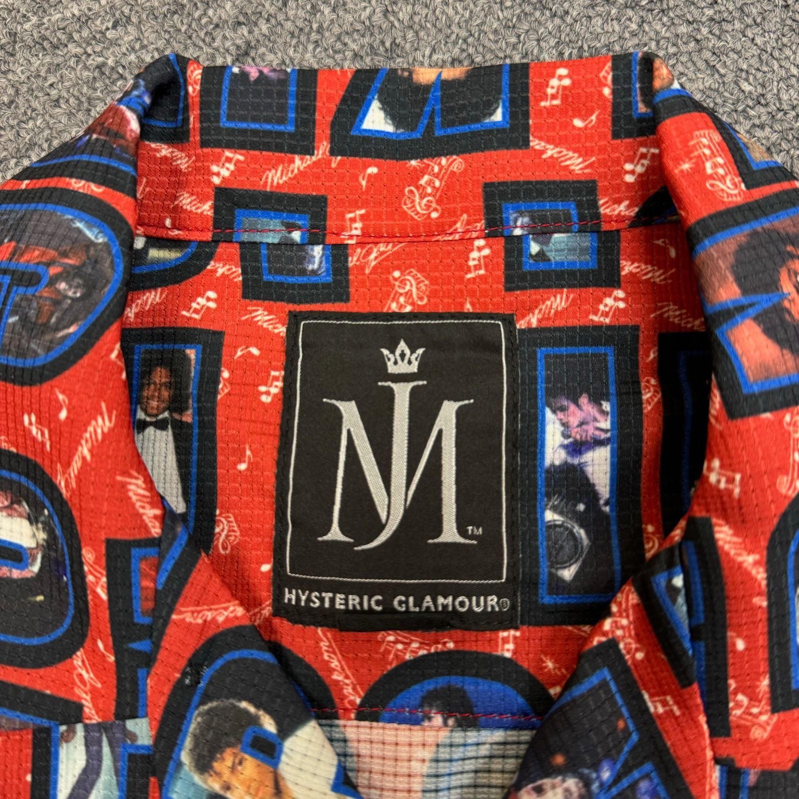 HYSTERIC GLAMOUR/マイケル・ジャクソン 半袖シャツ HYSTERICGLAMOUR ヒステリックグラマー マイケルジャクソン