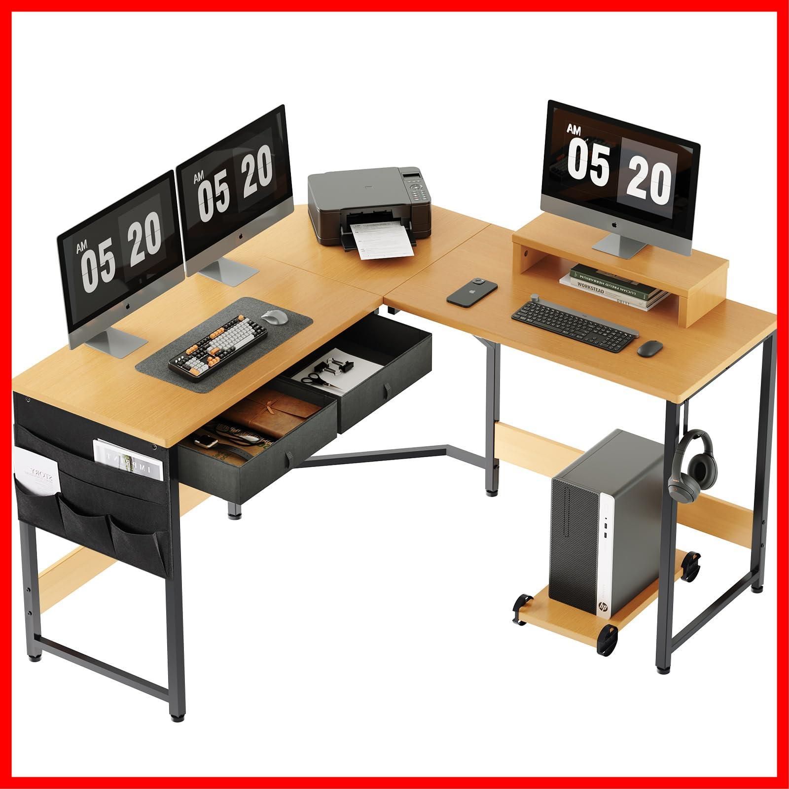 数量限定】YeTom ゲーミングデスク125cm x 125cm l字デスク pcデスク