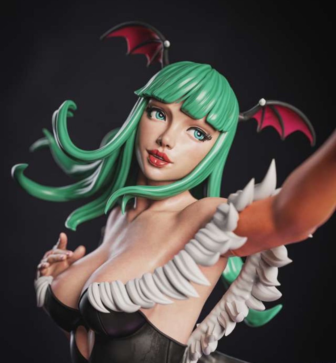 1/4 ガレージキット フィギュア 未塗装 ヴァンパイア モリガン