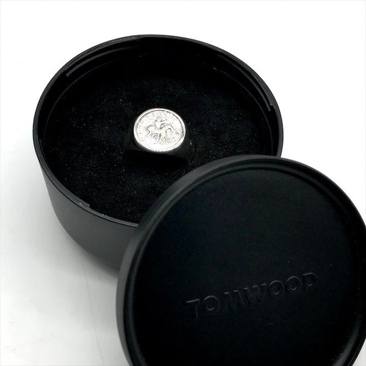 TOMWOOD トムウッド コイン リング シルバー SV925 アクセサリー メンズ 指輪 20号 き k5708