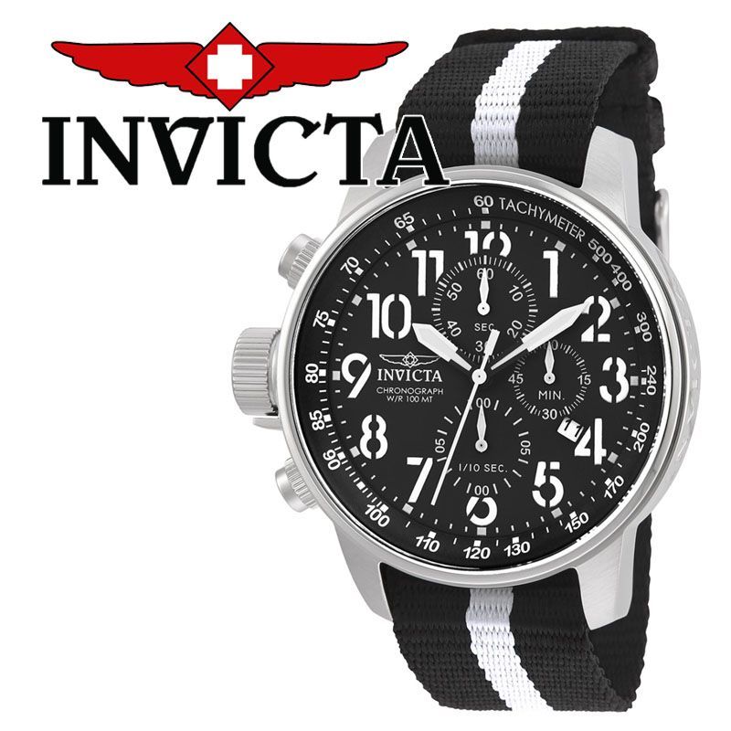 INVICTAインヴィクタI FORCE逆輸入モデルレフティー仕様100m防水クロノ