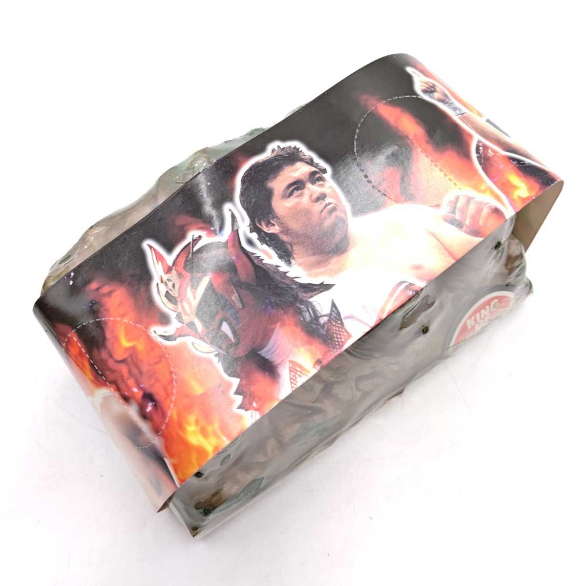 新日本プロレスリング 貯金箱　中古 2点セット] 新日本プロレス 貯金箱 ヘビー級 ジュニアヘビー級