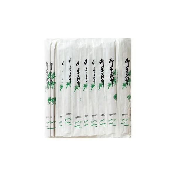 まとめ シンワ 松柄元禄ツマ付完封割箸 100膳