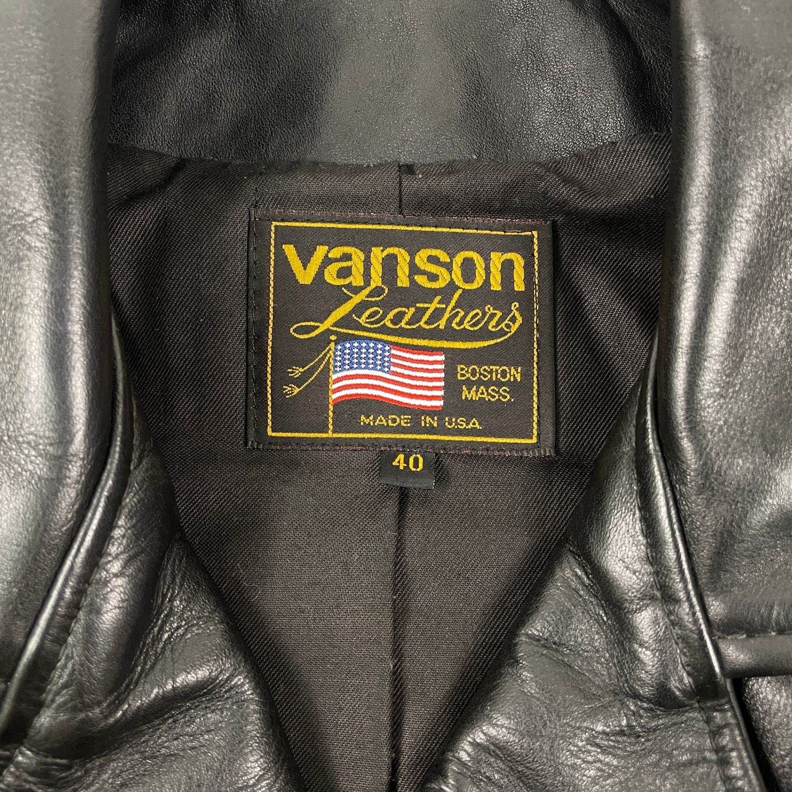 USA製 VANSON バンソン DOMINATOR ドミネーター ダブルライダース