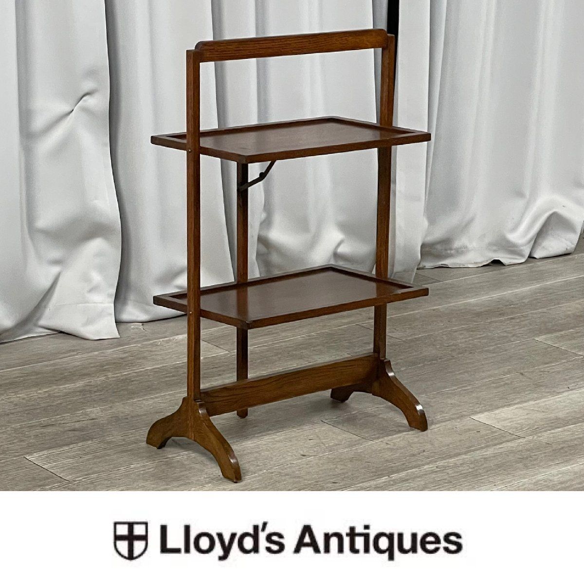 美品】葡萄彫刻 木製ディスプレイ キャビネット 背面ミラー 唐木