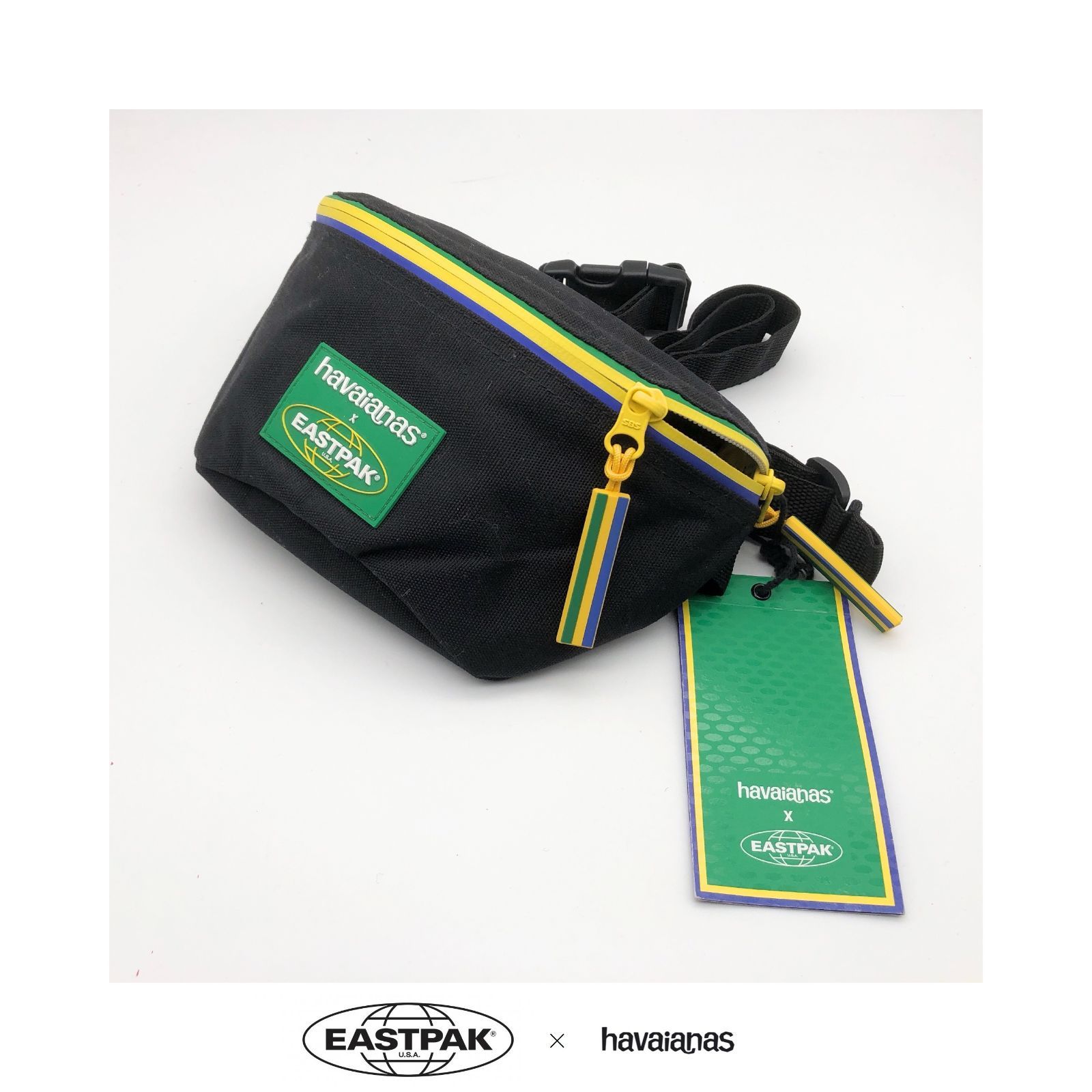 EASTPAK × havaianas 未使用 イーストパック ダブルネーム ポーチ 