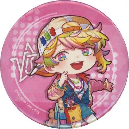 中古】バッジ・ピンズ 三洲寺甘太郎 「Paradox Live×SMILE BASE CAFE