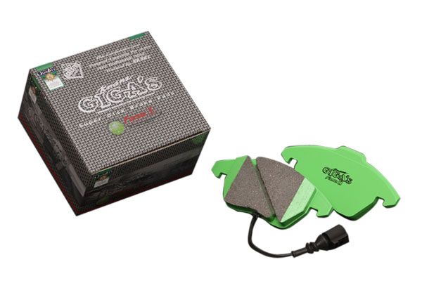 クランツ/KRANZ ジガ フェーズワン ブレーキパッド フロント ボルボ C70 クーペ MB5244 2.4 2006年12月～2008年07月 GF809