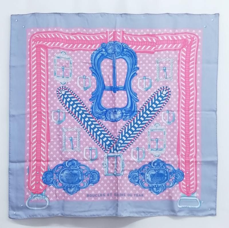 hermes カレ90 ツァーリのバックルと飾緒 カレウォッシュ hermes カレ90 ツァーリのバックルと飾緒 カレウォッシュ エルメス