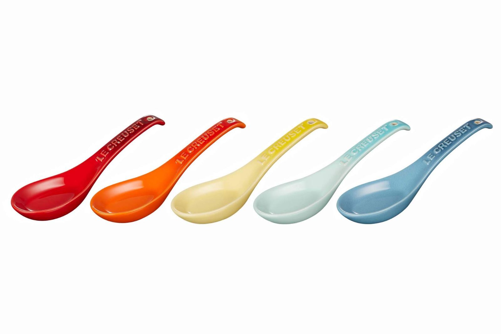 PatternName レンゲ ル クルーゼ Le creuset れんげ レインボー ネオ レンゲ 5本入り ストーンウェア