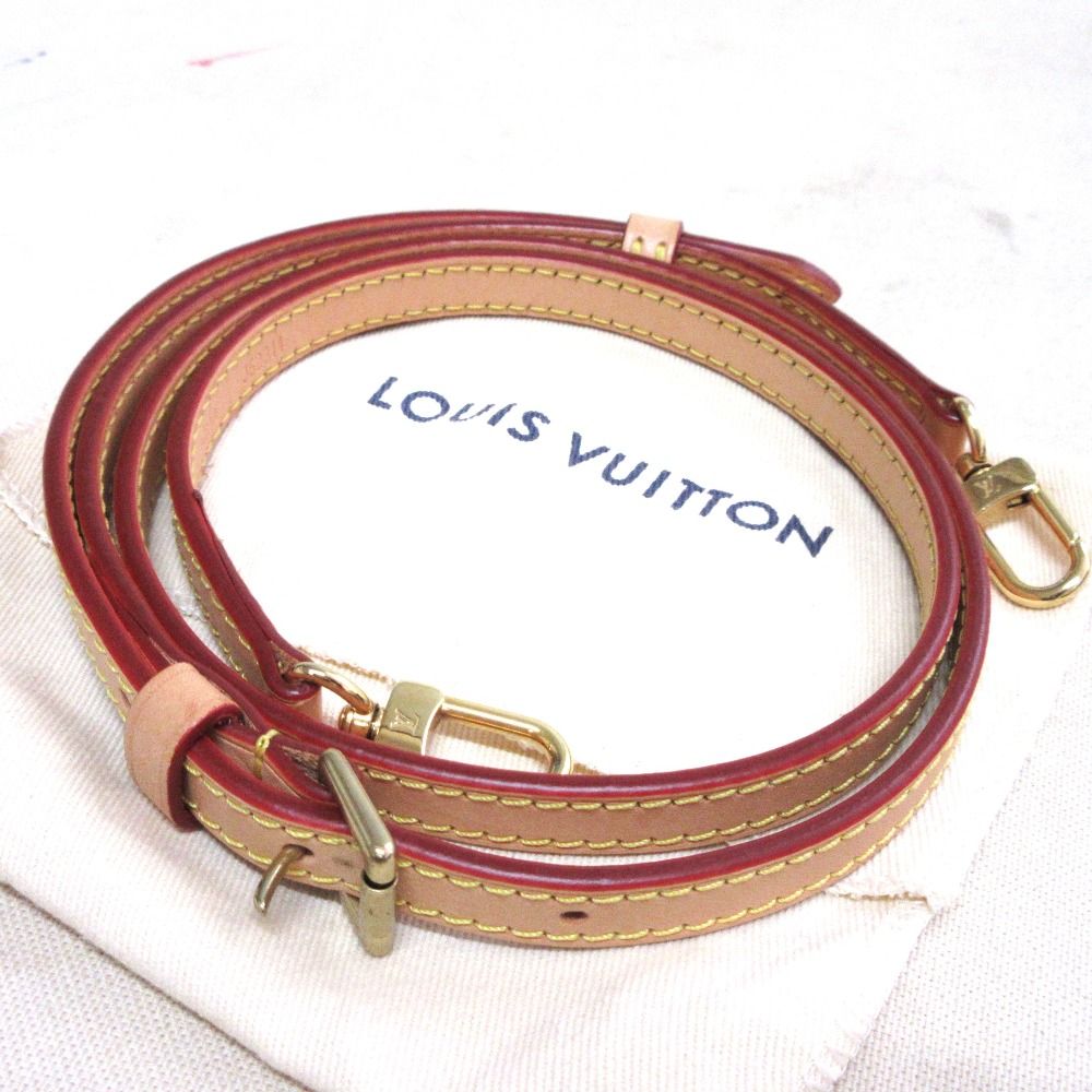新品同様 LOUIS VUITTON ルイヴィトン ヌメ革 ショルダーストラップ  