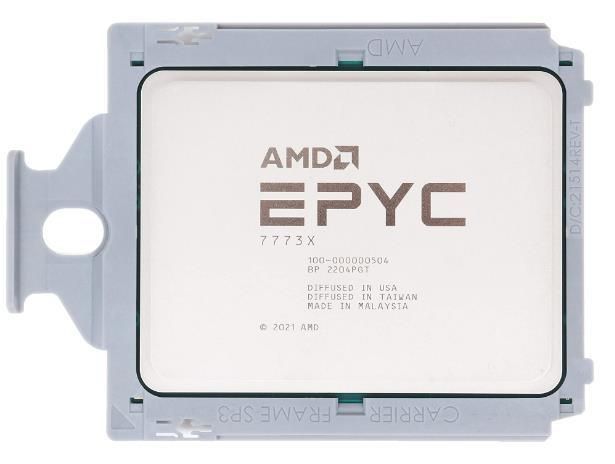 AMD EPYC 7773X 64C 2.2GHz 3.5GHz 768 MB SP3 281W