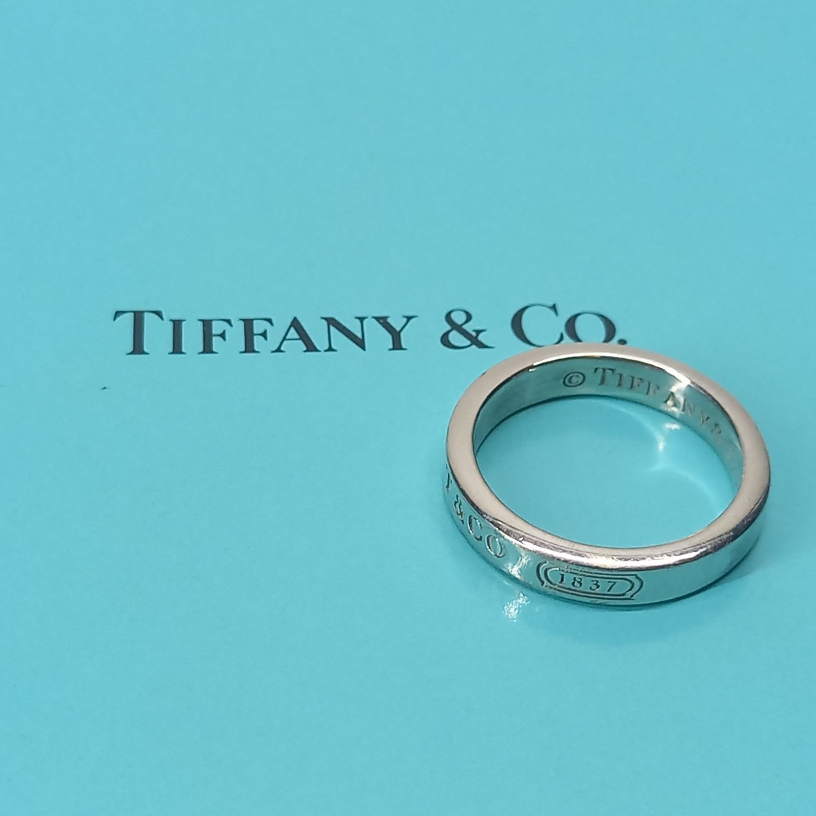 11号 4mm 1837 ナロー リング 925シルバー TIFFANY＆Co