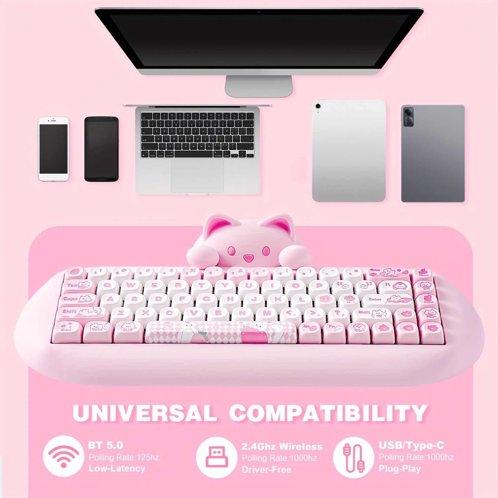 三重モードワイヤレス5.0|2.4G|有線 RGBバックライトNKRO