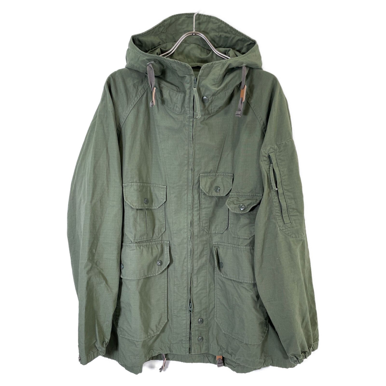 Engineered Garments エンジニアードガーメンツ ｵﾘｰﾌﾞ ｺｯﾄﾝ ﾘｯﾌﾟｽﾄｯﾌﾟ