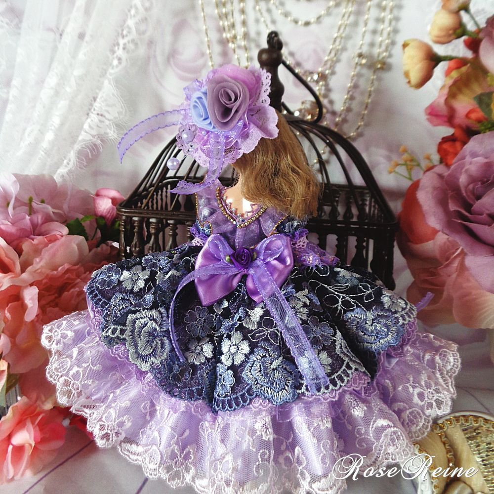ロリータロマンス 幻の湖畔に舞い降りたレイニーバイオレットのフリル