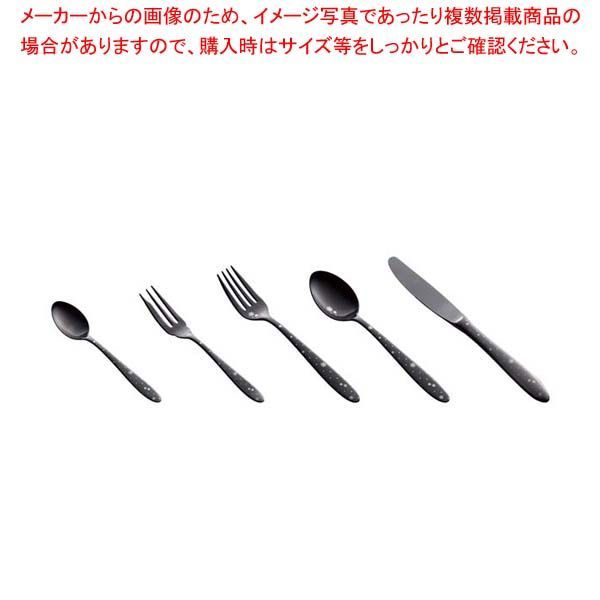 ステン シーク 黒酸化発色 クリスタル ブイヨンスプーン