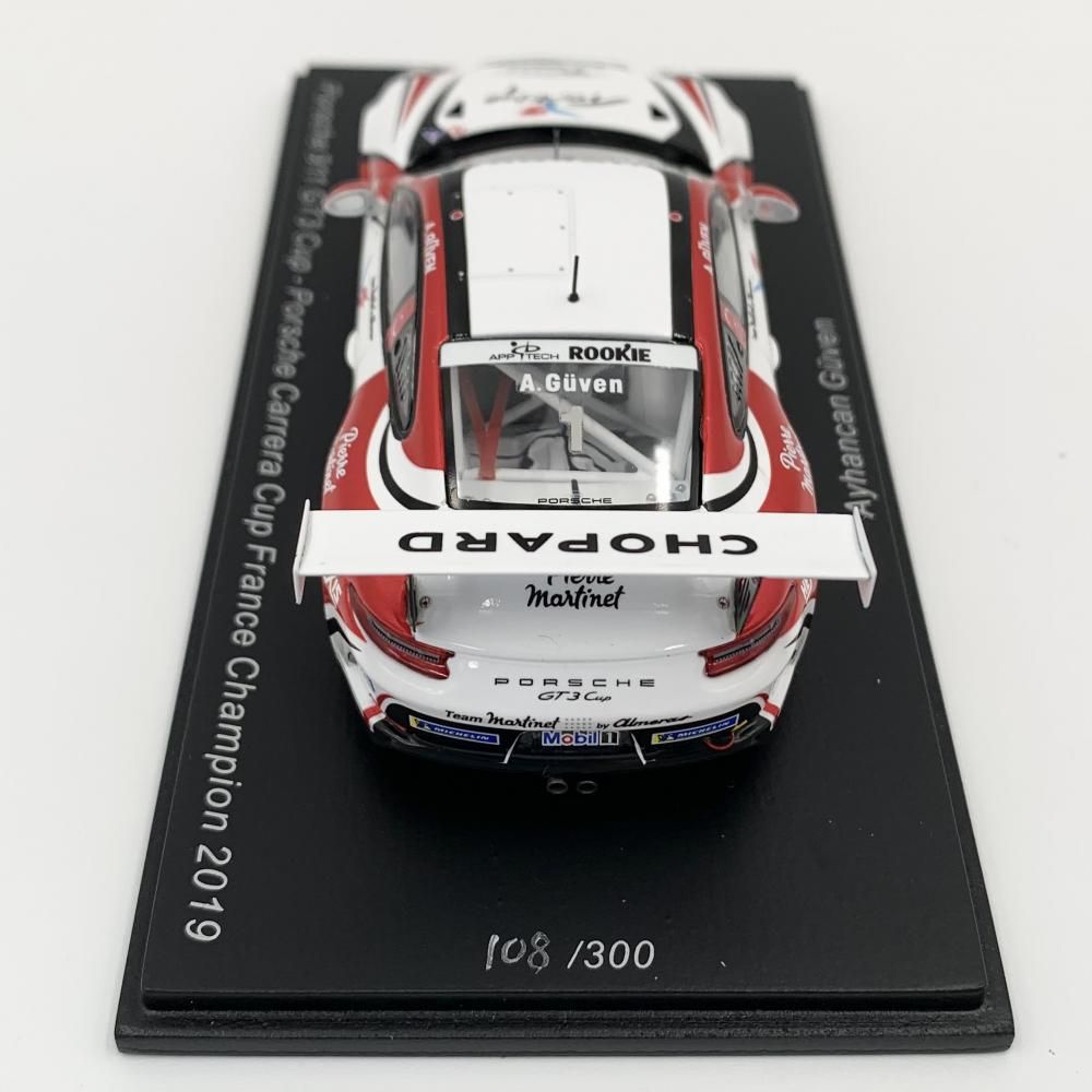 【中古】開封 スパークモデル 1/43 Porsche Carrera Cup France ポルシェ カレラ カップ フランス No.1 Champion 2019 Ayhancan Guven[17]