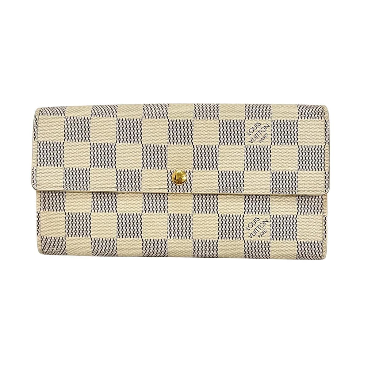 LOUIS VUITTON ルイヴィトン 長財布 ダミエ ポルトフォイユ サラNM2 N61735 アズール