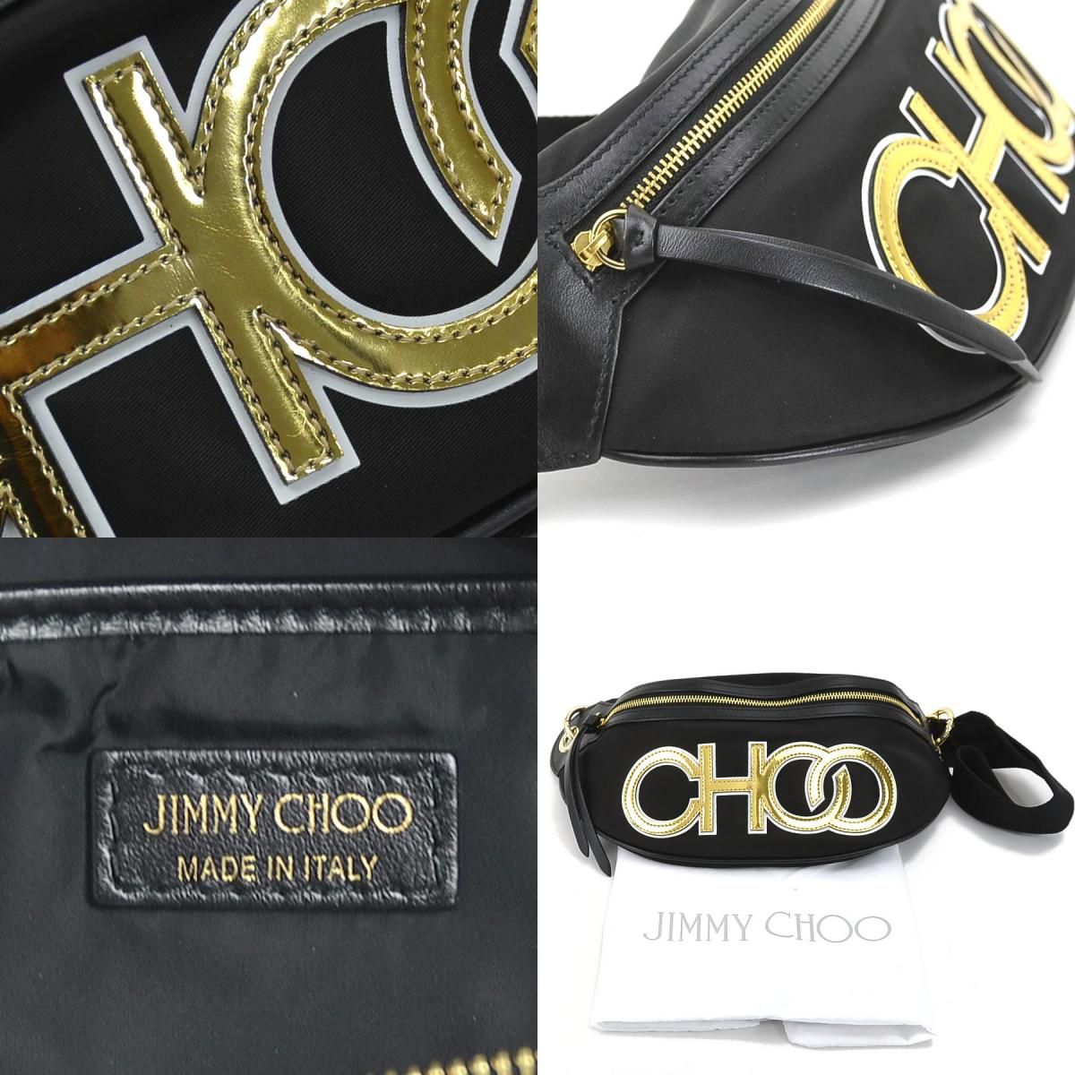 ジミーチュウ JIMMY CHOO ボディバッグ ウエストバッグ - 【中古