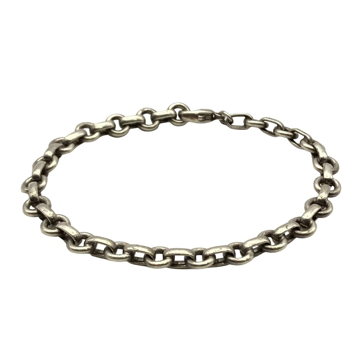 ティファニー ドーナツリンク チェーン ブレスレット シルバー 925