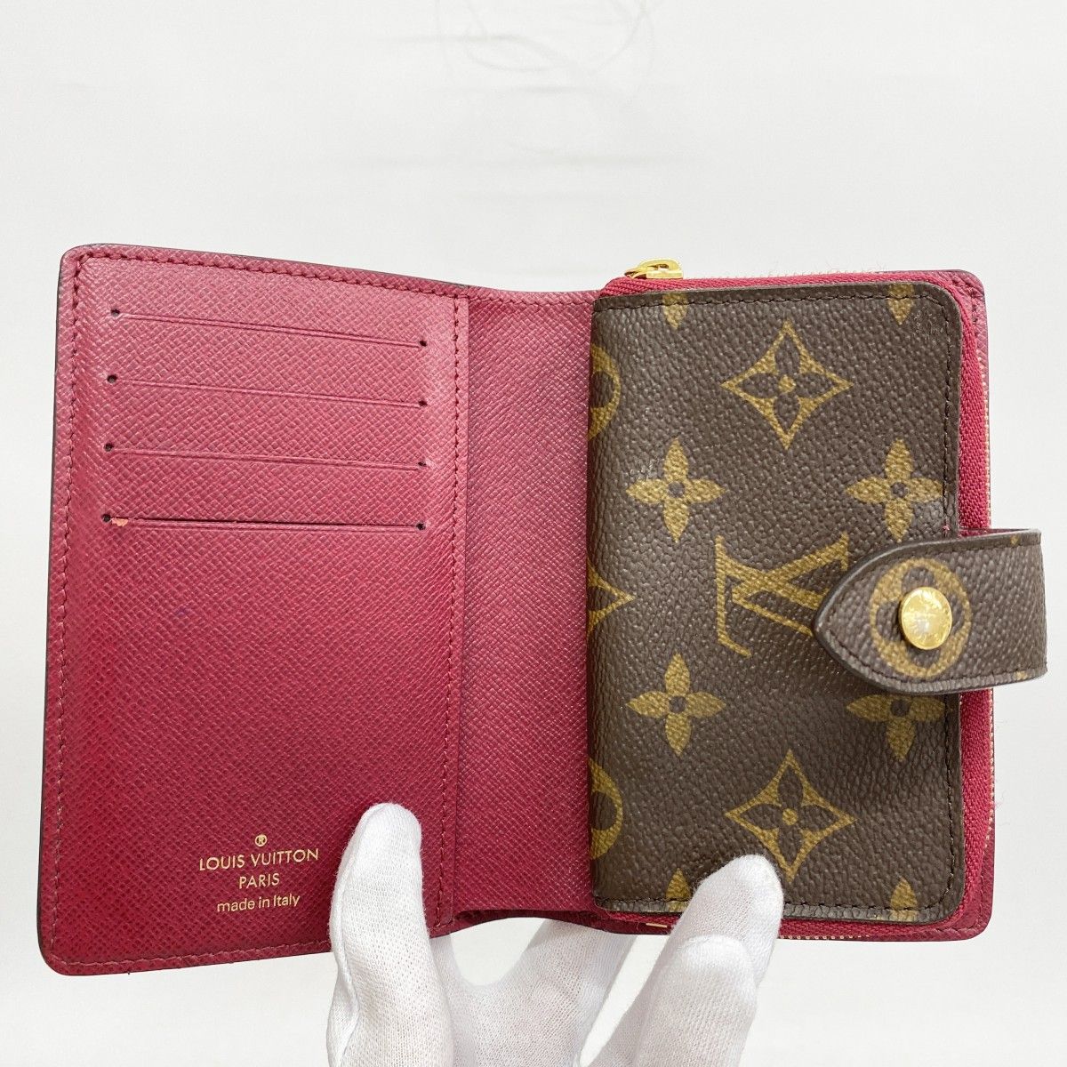[SALE]ヴィトン Vuitton レア ポルトフォイユジュリエット ルイヴィトンポルトフォイユ ジュリエット 14137 ボルドー