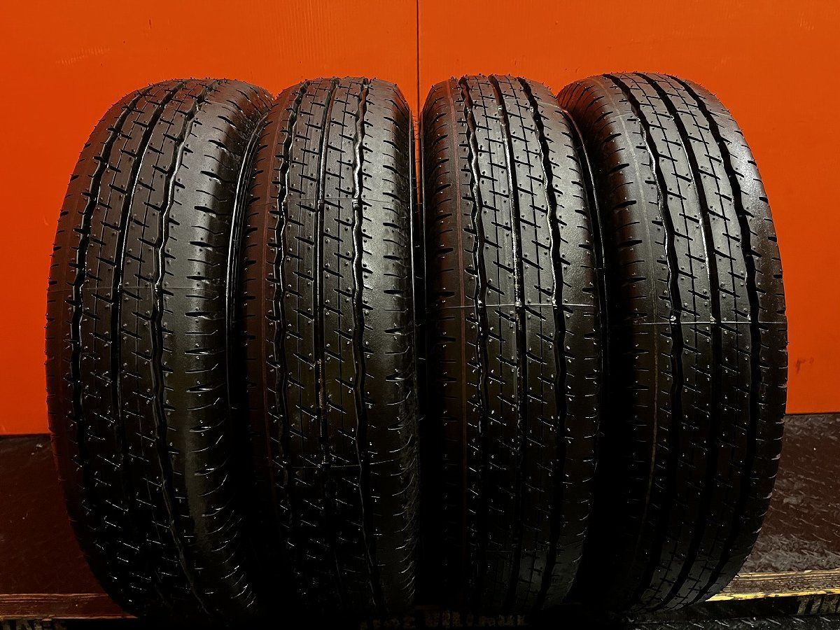 新車外し 2022年製 ハイゼット 145/80R12 夏タイヤ 4本セット 2020年式