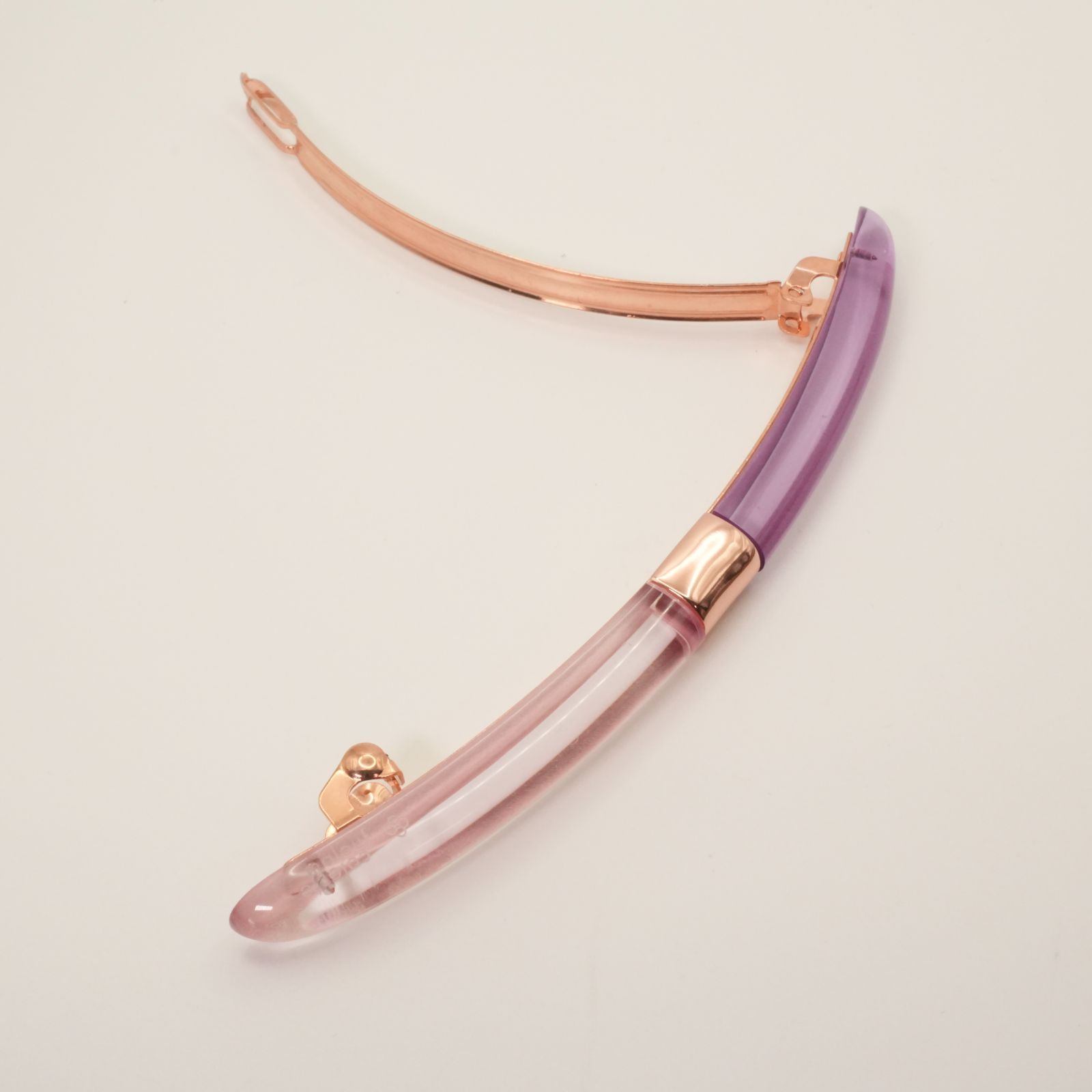 美品 コレットマルーフ ジェモロジー バレッタ ロング/25-1274M