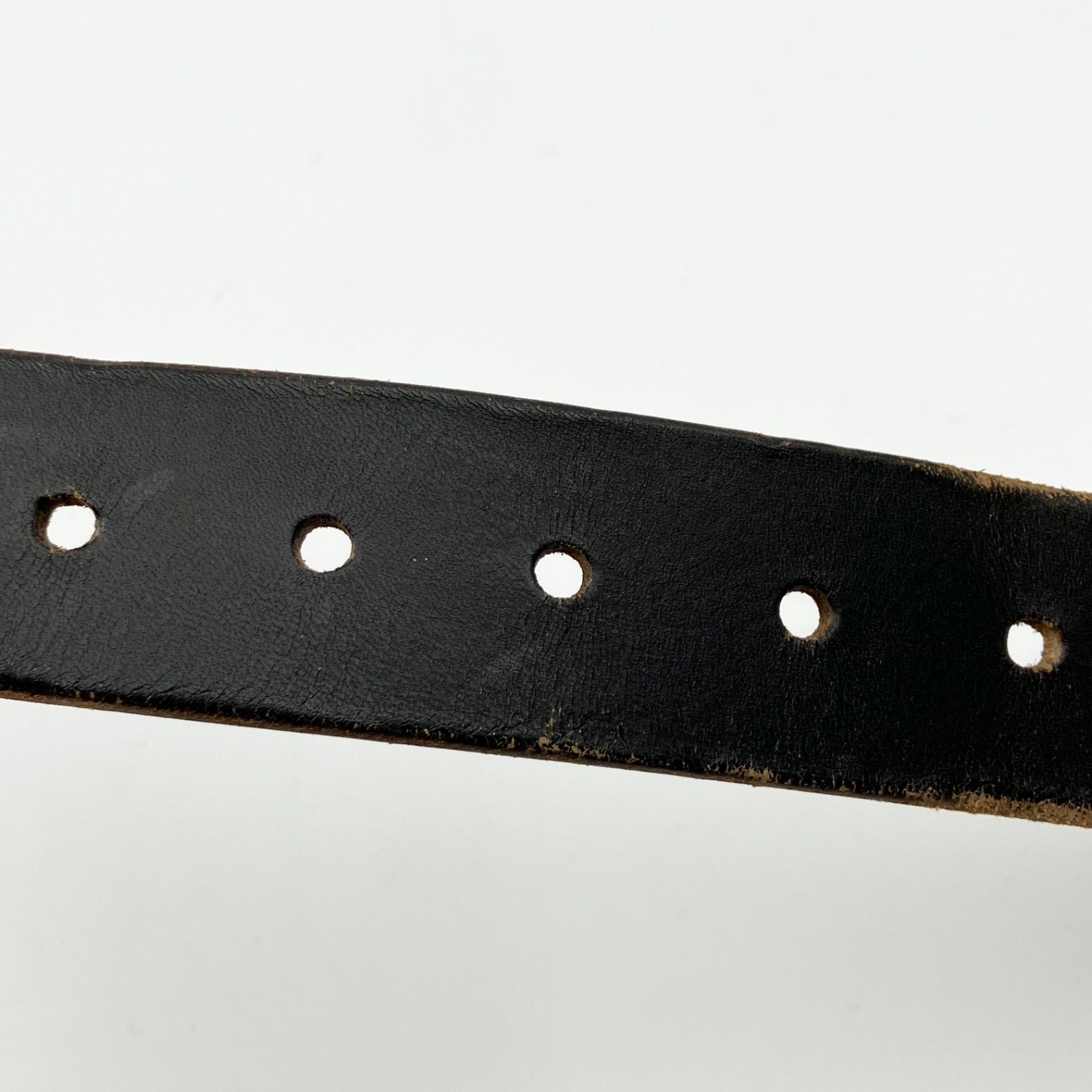 HENRY BEGUELIN エンリーベグリン フラワー レザー ベルト 75