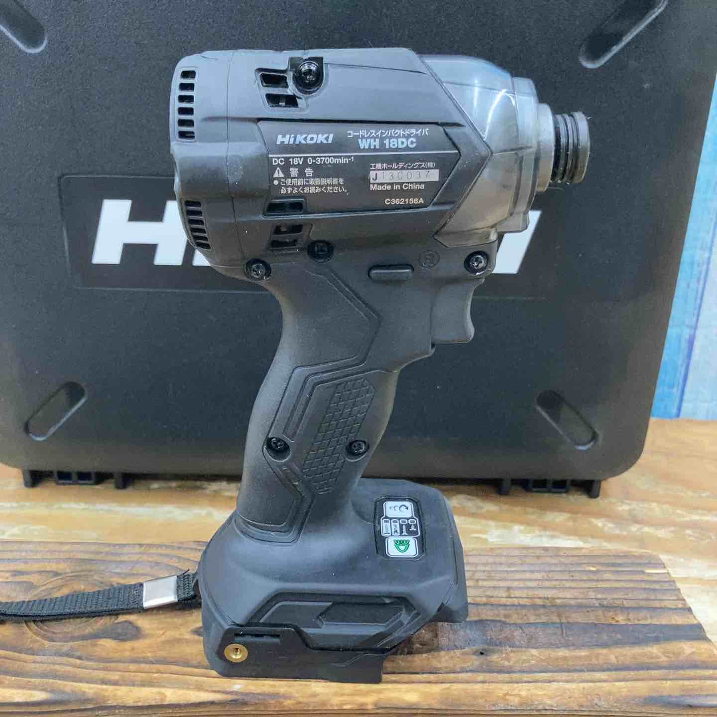 ハイコーキ HIKOKI 旧 日立工機 コードレスインパクトドライバー WH18DC XCB 柏店