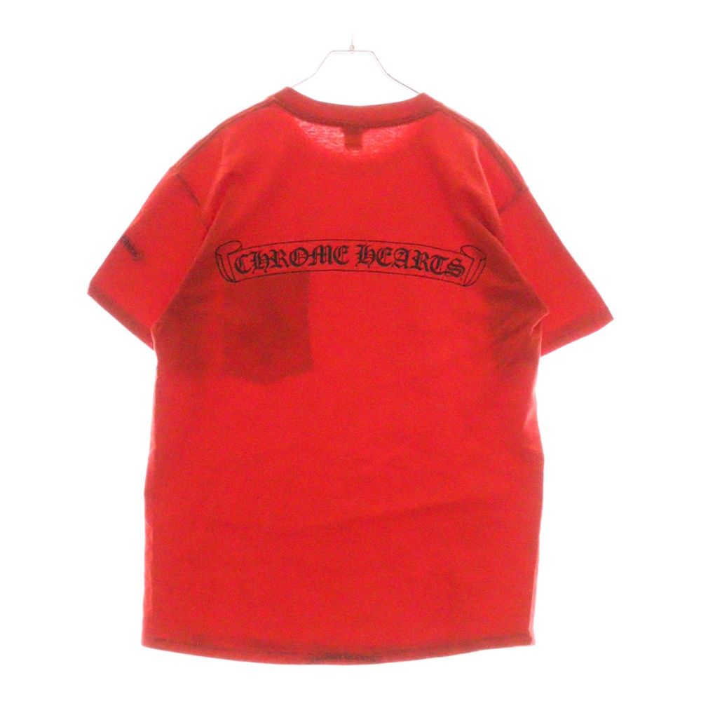 CHROME HEARTS (クロムハーツ) OLD NECK LOGO DAGGER S/S T