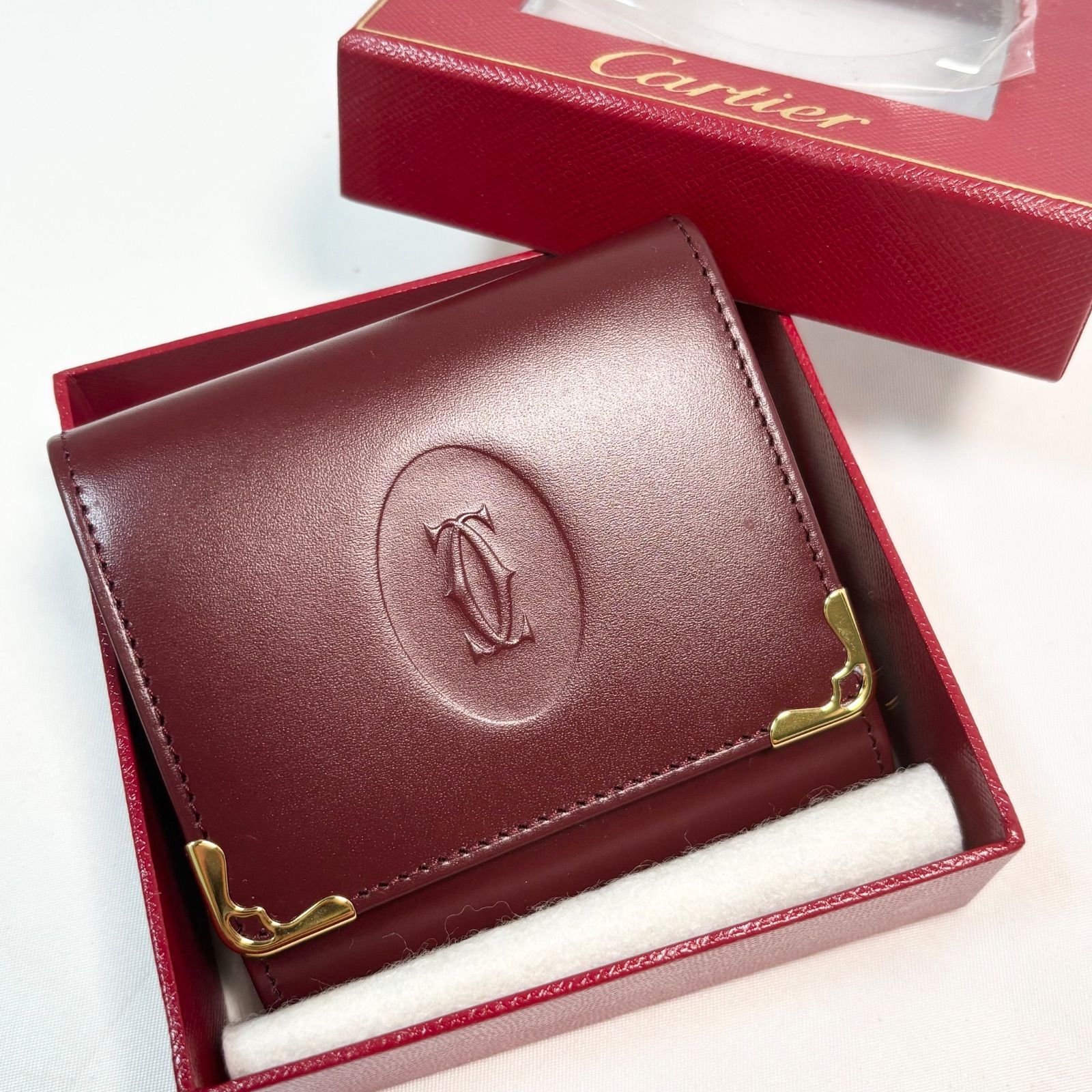 送料無料】Cartier/カルティエ/コインケース/小銭入れ/スクエア