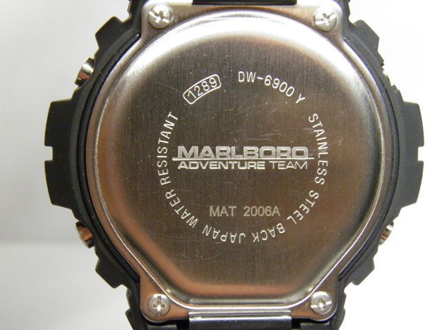 コラボ/G-SHOCK/DW-6900/非売品/マルボロアドベンチャー/赤/美品